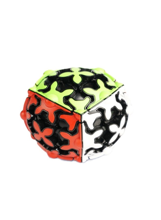 aCADZO Gear Sphere 3x3 Gear Structure Brain Teaser Puzzle Cube Collection for Kids, Suitable for Brain Development and Puzzle Games (3×3 Gear Ball) - Image 1
